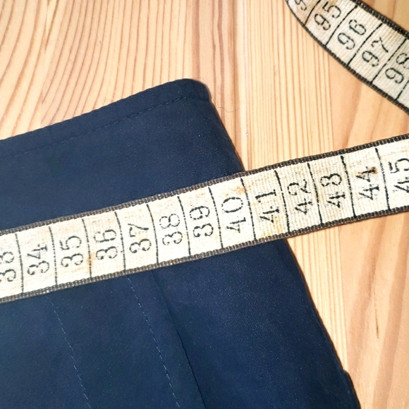 Sigrid Olsen navy blue 💙 washable silky pants 👖 - Picture 5 of 6